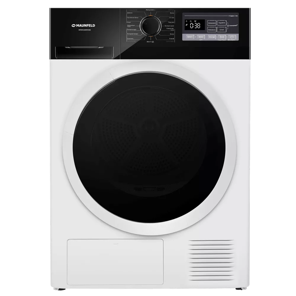 Сушильная машина с тепловым насосом MAUNFELD MFDM168WH03B RU
