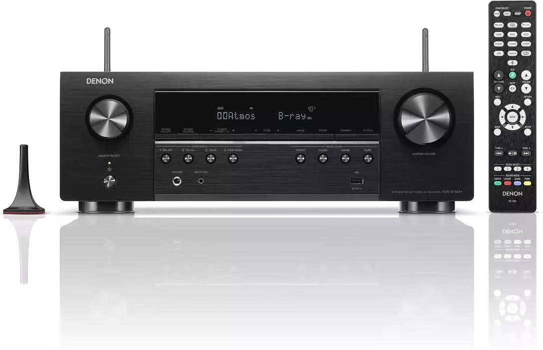 AV-ресивер Denon AVR-S760H, черный