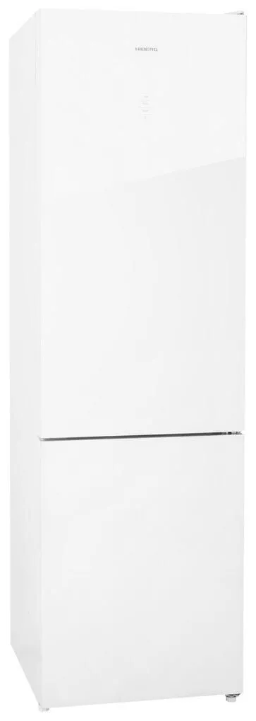 Холодильник HIBERG RFC-400DX NFGW inverter RU, белый