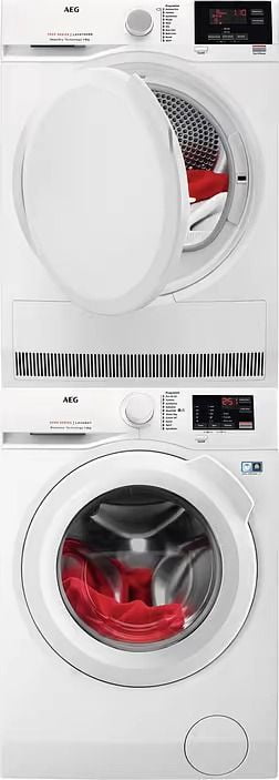 Стиральная машина AEG L6FBM843I и сушильная машина AEG T7DBL831G