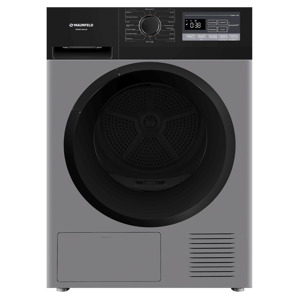 Сушильная машина с тепловым насосом MAUNFELD MFDM168SL03 RU